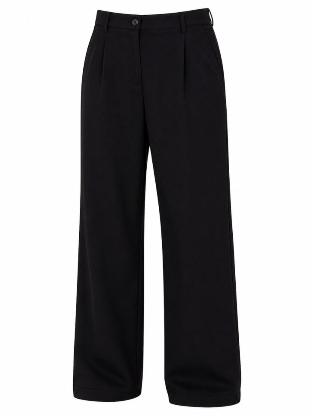 🪩 2/20 Garage Black Pleated Wide Leg Trouser Pants Size 7
